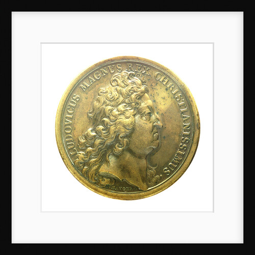 Medal commemorating the capture of English merchant ships; obverse by J. Mauger