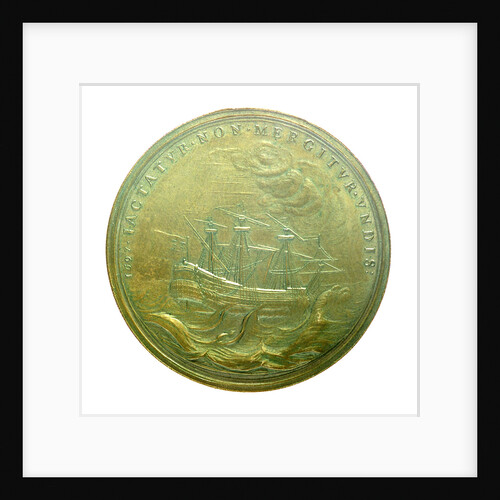 Medal commemorating James, Prince of Wales; reverse by N. Roettier