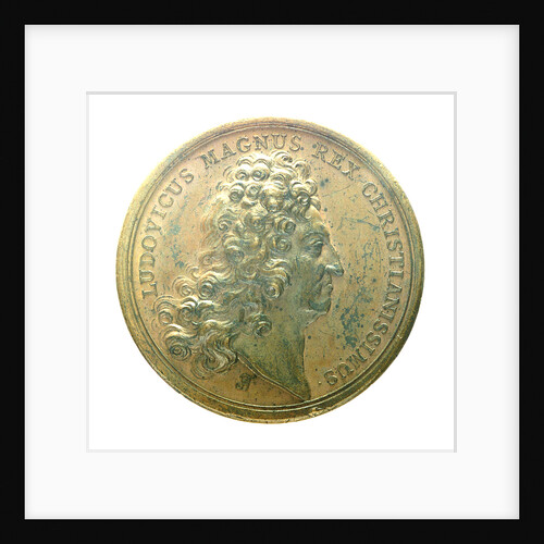 Medal commemorating the action off Malaga, 1704; obverse by T. Bernard