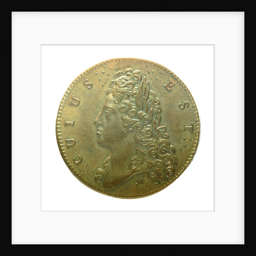 Medal commemorating James, the Elder Pretender; obverse by N. Roettier