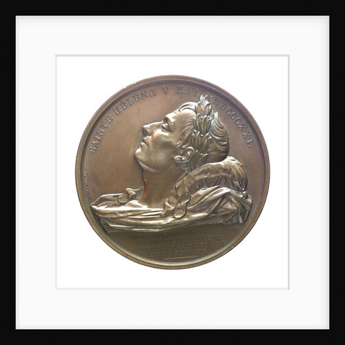 Medal commemorating the translation of the body of Napoleon to Rouen; obverse by Alexis Joseph Depaulis
