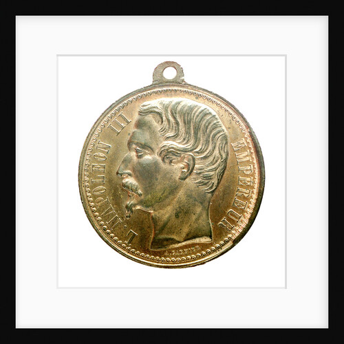Medal commemorating the Crimean War (1854-1856); obverse by A. Garnier
