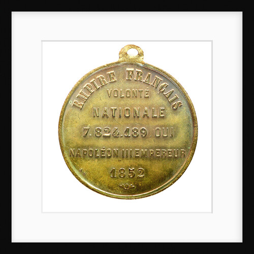 Medal commemorating the Crimean War (1854-1856); obverse by Debuire
