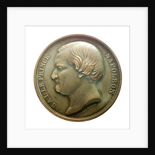 Medal commemorating the voyage of Prince Jérôme Napoleon, 1856 by Aristide Barr