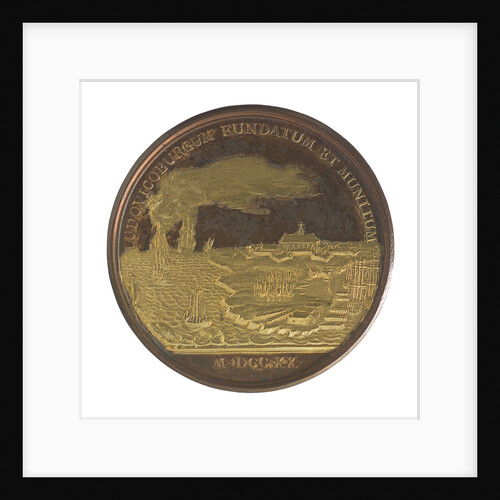 Medal commemorating Louisburg founded and fortified, 1720; reverse by J. Duvivier
