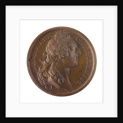 Medal commemorating the capture of Minorca, 1756; obverse by J. Duvivier