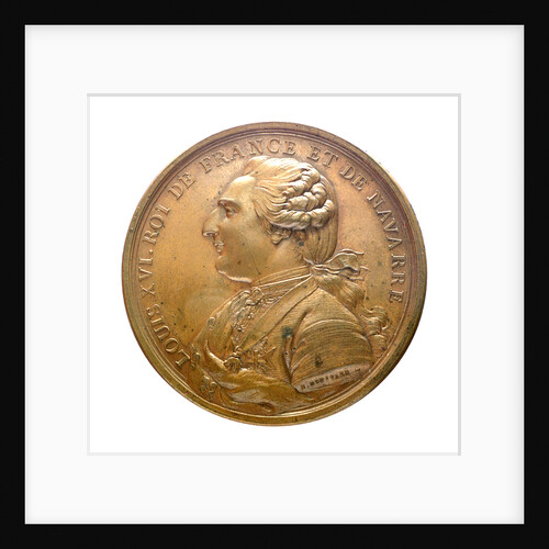Medal commemorating the expedition of 'Boussole' and 'Astrolabe', frigates; obverse by B. Duvivier