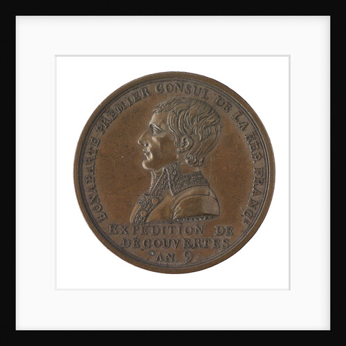 Medal commemorating Captain Nicholas Baudin's expedition to New Holland (Australia), 1801; obverse by P.A. Montagny
