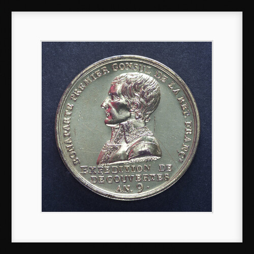 Medal commemorating Captain Nicholas Baudin's expedition to New Holland (Australia); obverse by P.A. Montagny