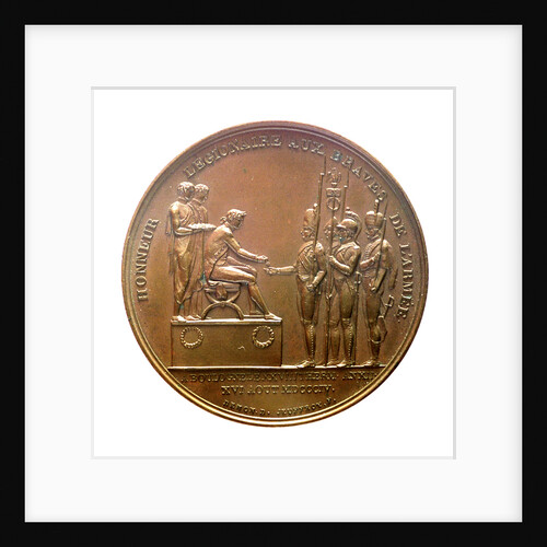 Medal commemorating the camp at Boulogne, and the planned invasion of England, 1804; obverse by D.V. Denon