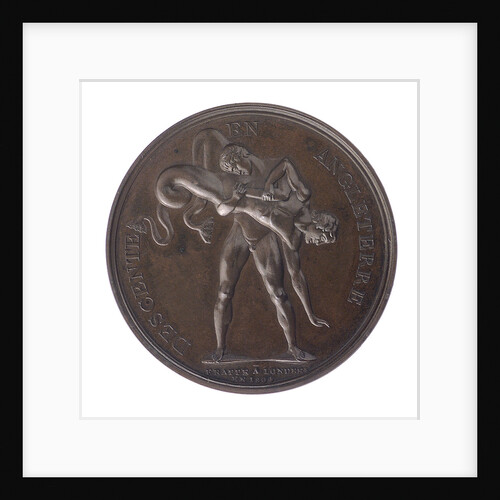 Medal commemorating the invasion of England, 1804; reverse by D.V. Denon