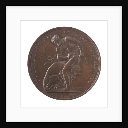 Medal commemorating the planned invasion of England, 1804; reverse by D.V. Denon