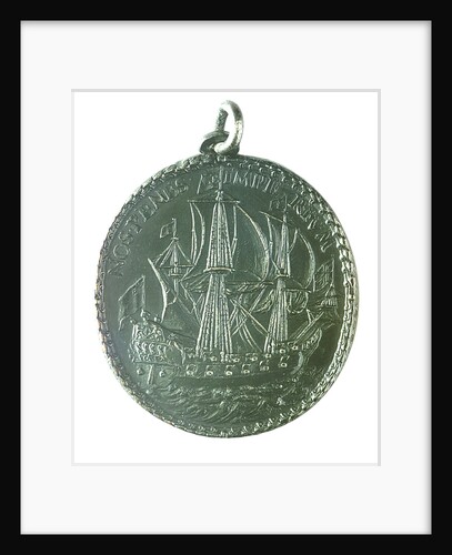Medal commemorating the dominion of the sea; reverse by Thomas Rawlins