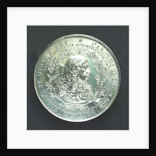 Medal commemorating the landing of King Charles II at Dover, 1660; obverse by J. Roettier