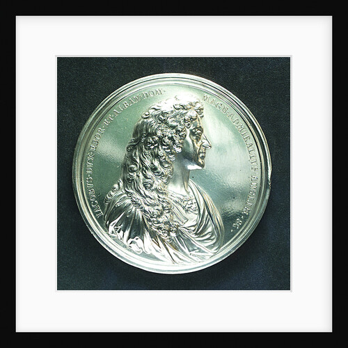 Medal commemorating the Battle of Lowestoft, 1665; obverse by J. Roettier