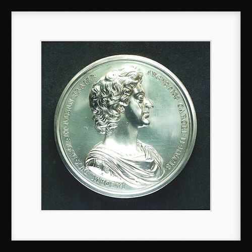 Medal commemorating the Battle of Lowestoft, 1665; obverse by J. Roettier