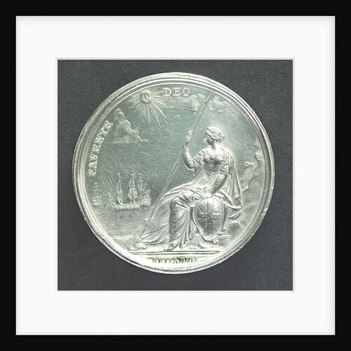 Medal commemorating the Peace of Breda, 1667; reverse by J. Roettier