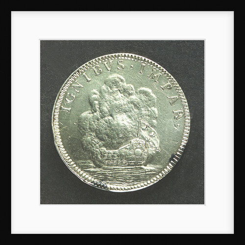 Medal commemorating the Battle of La Hogue, 1692; reverse by Jas Roettier