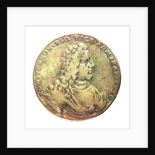 Medal commemorating Admiral Edward Vernon (1684-1757); obverse by unknown