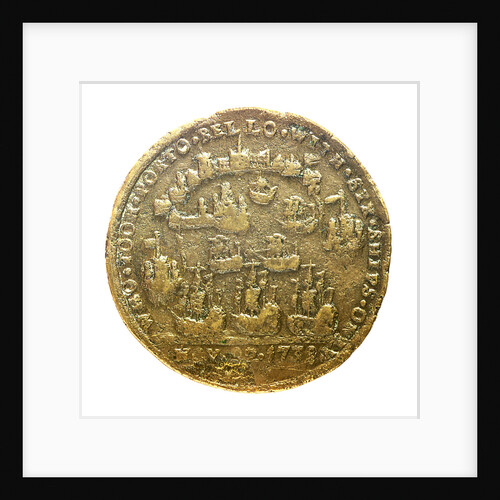Medal commemorating Admiral Edward Vernon (1684-1757) and the capture of Porto Bello, 1739; reverse by unknown