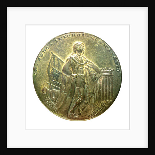 Medal commemorating Admiral Edward Vernon (1684-1757); reverse by unknown