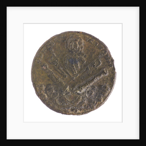 Button commemorating Admiral Edward Vernon (1684-1757); obverse by unknown