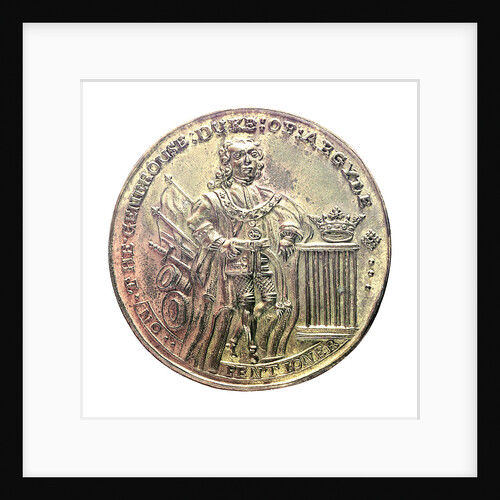 Medal commemorating the John Campbell. 2nd Duke of Argyll (1678-1743) Admiral Edward Vernon (1684-1757), Sir Robert Walpole (1676-1745); obverse by unknown