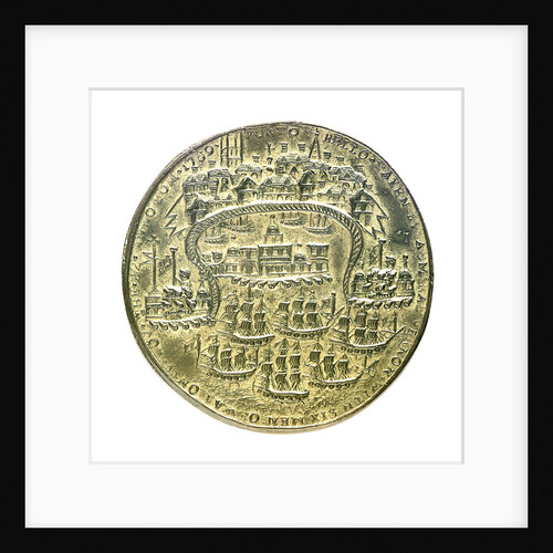 Medal commemorating Admiral Edward Vernon (1684-1757) and the capture of Porto Bello, 1739; reverse by unknown
