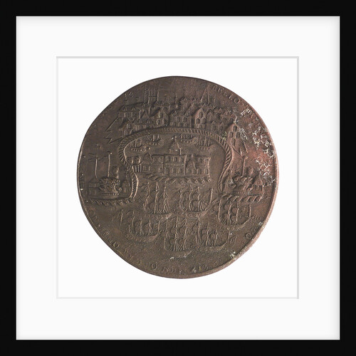 Medal commemorating the capture of Porto Bello, 1739; reverse by unknown