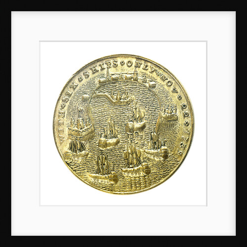 Medal commemorating Admiral Edward Vernon (1684-1757) and the capture of Porto Bello, 1739; reverse by unknown