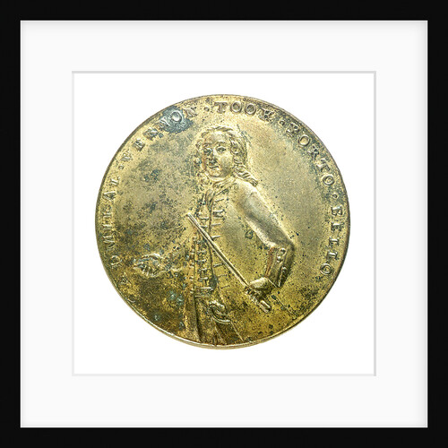 Medal commemorating Admiral Edward Vernon (1684-1757) and the capture of Porto Bello, 1739; obverse by unknown