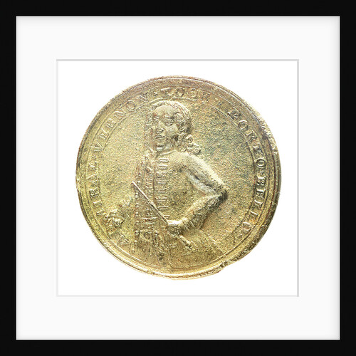 Medal commemorating Admiral Edward Vernon (1684-1757) and the capture of Porto Bello, 1739; obverse by unknown