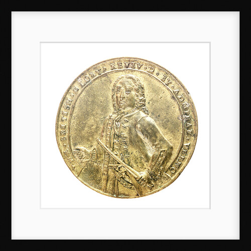 Medal commemorating Admiral Edward Vernon (1684-1757) and the capture of Porto Bello, 1739; obverse by unknown