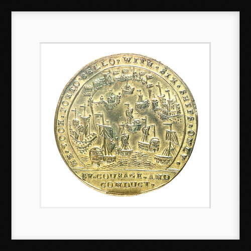 Medal commemorating Admiral Edward Vernon (1684-1757) and the capture of Porto Bello, 1739; reverse by unknown