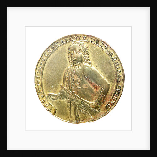Medal commemorating Admiral Edward Vernon (1684-1757) and the capture of Porto Bello, 1739; obverse by Unknown