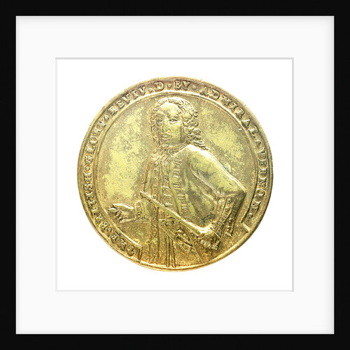 Medal commemorating Admiral Edward Vernon (1684-1757) and the capture of Porto Bello, 1739; obverse by unknown