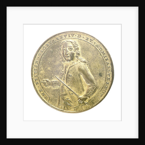 Medal commemorating Admiral Edward Vernon (1684-1757) and the capture of Porto Bello, 1739; obverse by unknown
