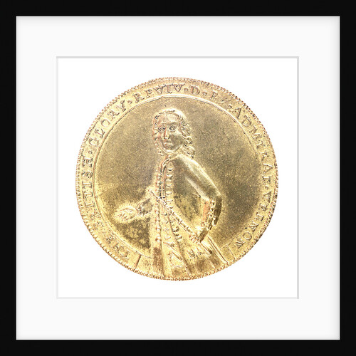 Medal commemorating Admiral Edward Vernon (1684-1757) and the capture of Porto Bello, 1739; obverse by unknown