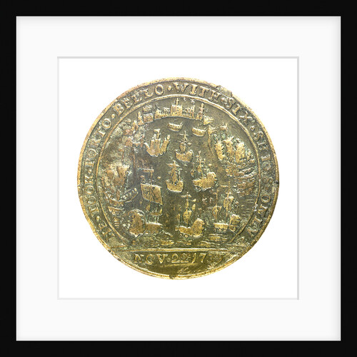 Medal commemorating Admiral Edward Vernon (1684-1757) and the capture of Porto Bello, 1739; reverse by unknown