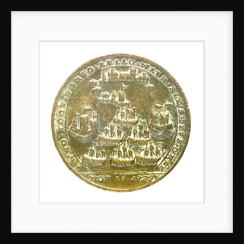 Medal commemorating Admiral Edward Vernon (1684-1757) and the capture of Porto Bello, 1739; reverse by unknown