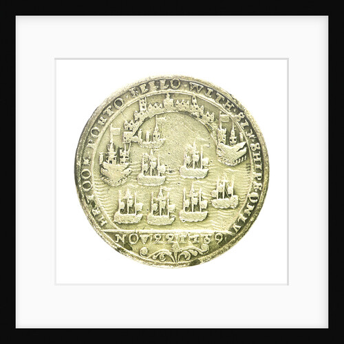 Medal commemorating Admiral Edward Vernon (1684-1757) and the capture of Porto Bello, 1739; reverse by unknown