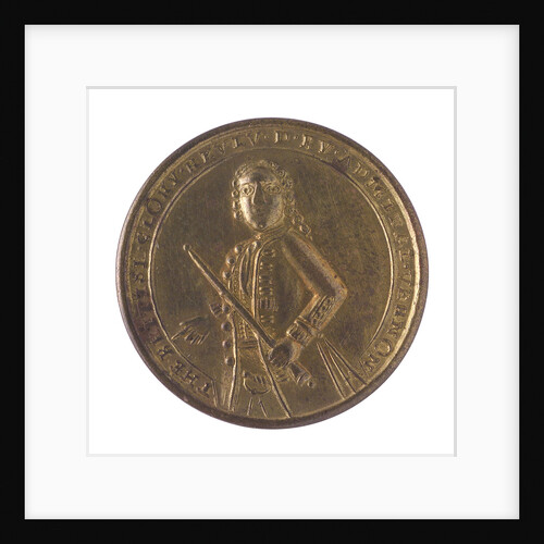 Medal commemorating Admiral Edward Vernon (1684-1757) and the capture of Porto Bello, 1739; obverse by unknown