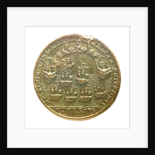 Medal commemorating Admiral Edward Vernon (1684-1757) and the capture of Porto Bello, 1739; reverse by unknown