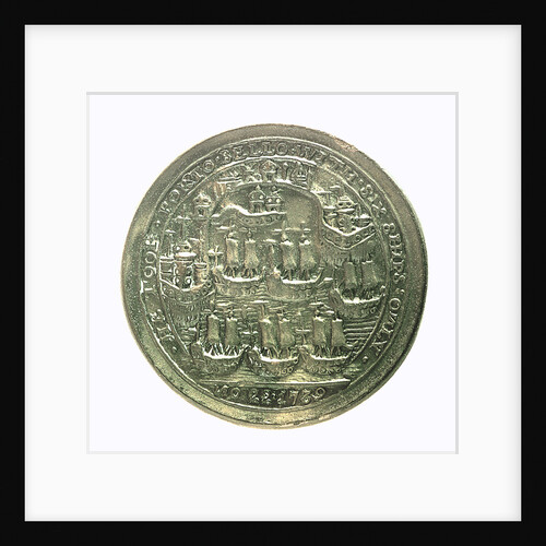 Medal commemorating Admiral Edward Vernon (1684-1757) and the capture of Porto Bello, 1739; reverse by unknown