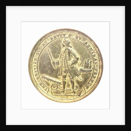 Medal commemorating Admiral Edward Vernon (1684-1757) and the capture of Porto Bello, 1739; obverse by unknown