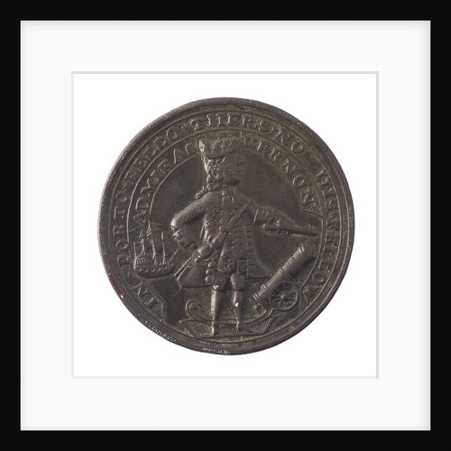 Medal commemorating Admiral Edward Vernon (1684-1757) and the capture of Porto Bello, 1739; obverse by Unknown