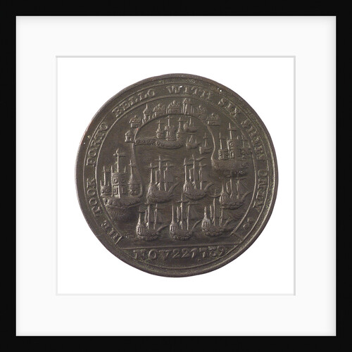 Medal commemorating Admiral Edward Vernon (1684-1757) and the capture of Porto Bello, 1739; reverse by unknown