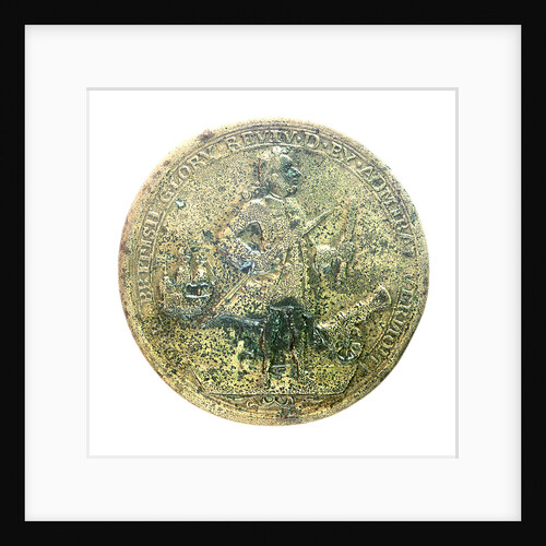 Medal commemorating Admiral Edward Vernon (1684-1757) and the capture of Porto Bello, 1739; obverse by J.V. Roche