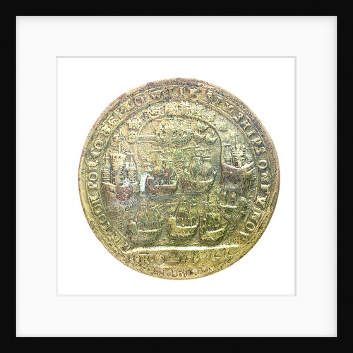 Medal commemorating Admiral Edward Vernon (1684-1757) and the capture of Porto Bello, 1739; reverse by J.V. Roche