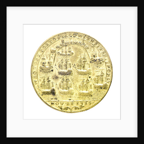 Medal commemorating Admiral Edward Vernon (1684-1757) and the capture of Porto Bello, 1739; reverse by unknown